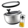 Salatschleuder Set mit Dressing Shaker