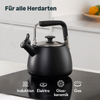 Teekanne mit Wasserkessel, Vorratsglas & Aufbewahrungsdose