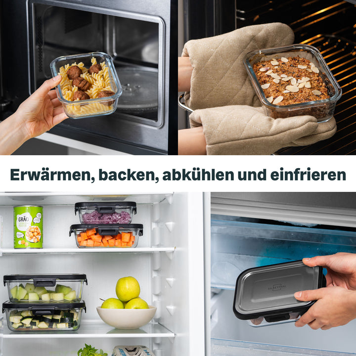 Frischhaltedosen 1 Liter 3er Set