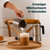Espressokocher mit Milchaufschäumer