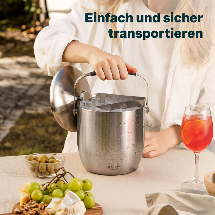 Eiswürfelbehälter mit Deckel