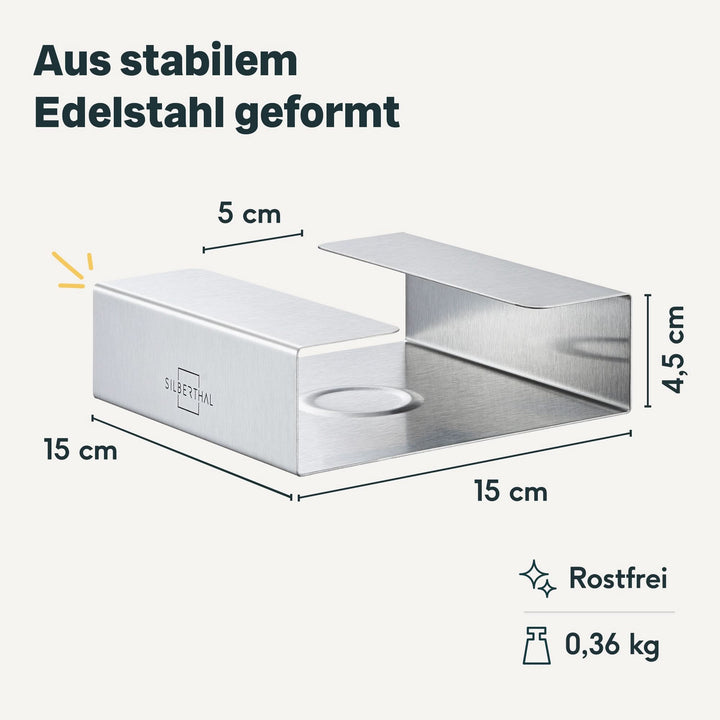 Stövchen aus Edelstahl