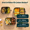 Edelstahl Brotdosen Set