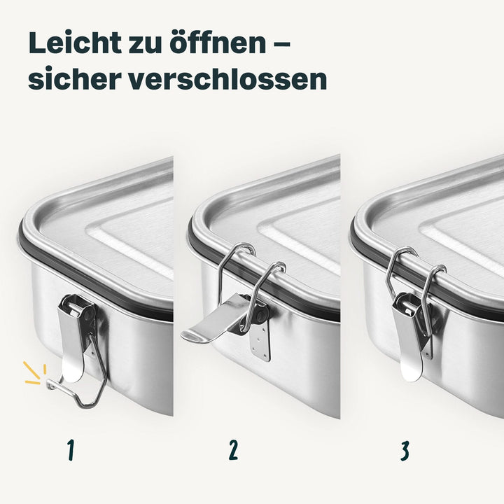 Brotdose Edelstahl 1400ml