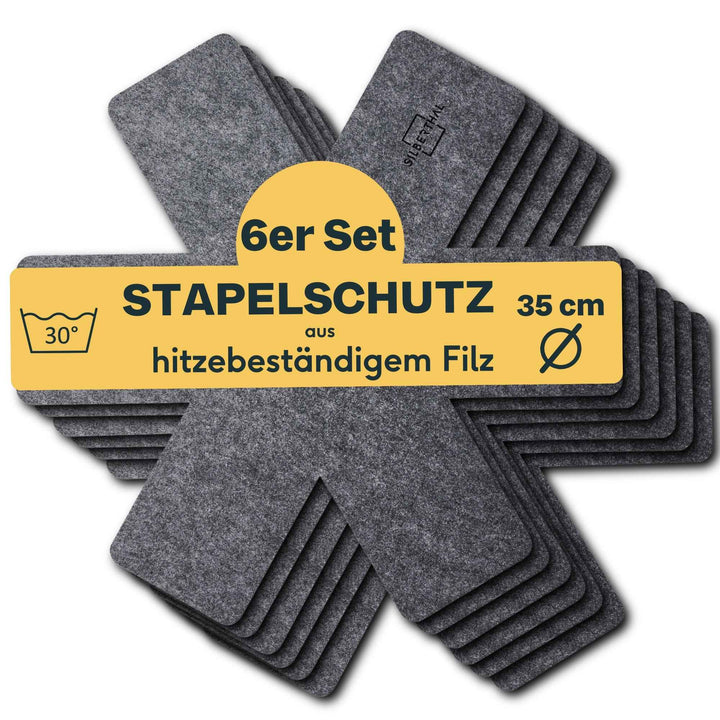 Pfannenschoner 6-er Set