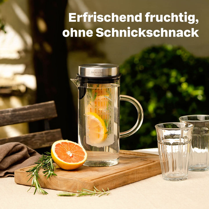 Glaskaraffen Set 1 & 2 Liter