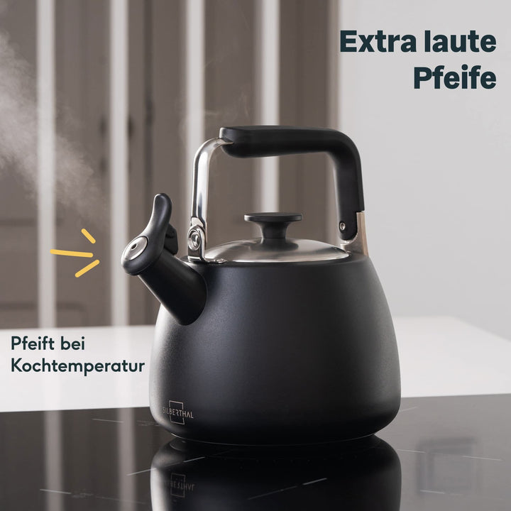 Wasserkessel 1,9 Liter - schwarz
