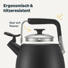 Wasserkessel 1,9 Liter - schwarz