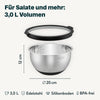 Edelstahlschüssel 3 Liter
