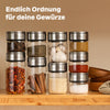 Gewürzgläser 12er Set