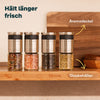 Salz und Pfeffermühle mit Einstellring 4er Set
