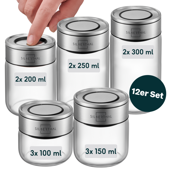 Gewürzgläser 12er Set