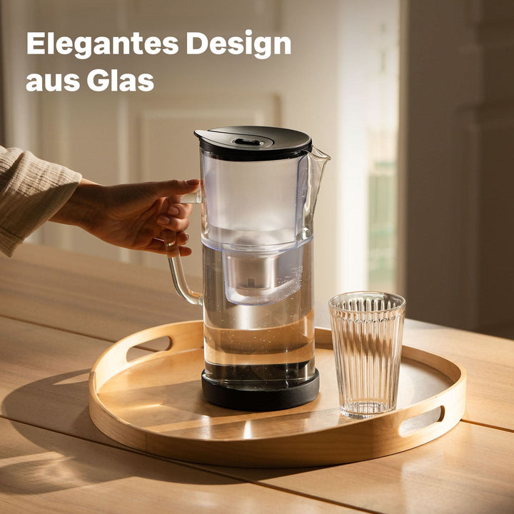 Wasserfilterkanne mit 3 Kartuschen